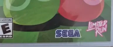 Puyo Puyo Champions, the ESRB box on its front