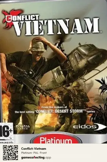 Conflict: Vietnam PlayStation 2, PAL box front