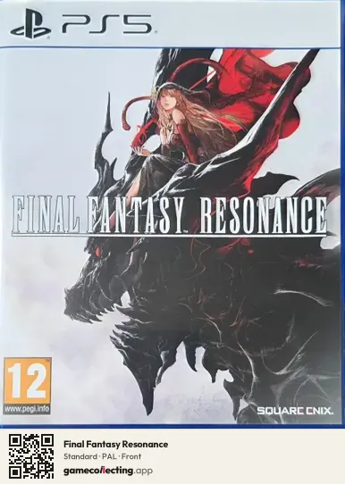 Final Fantasy Resonance PlayStation 5, PAL box front