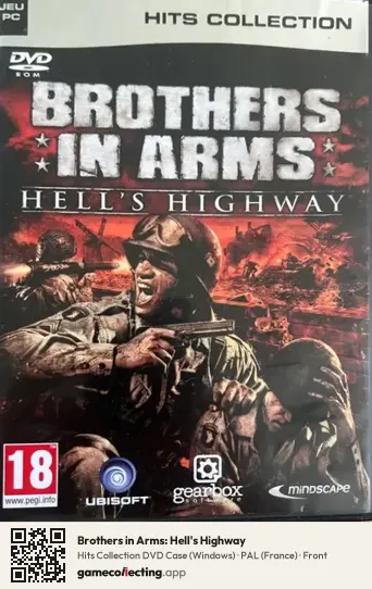 Brothers in Arms: Hell's Highway Computer, France box front