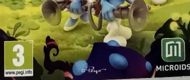 The Smurfs: Mission Vileaf, the PEGI square on its front