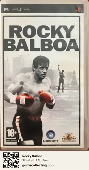 Rocky Balboa PlayStation Portable, PAL box front