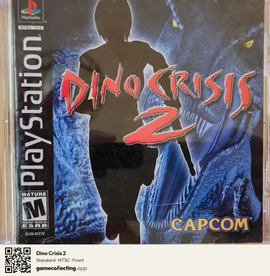Dino Crisis 2 PlayStation, NTSC box front