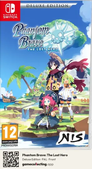 Phantom Brave: The Lost Hero Nintendo Switch, PAL box front