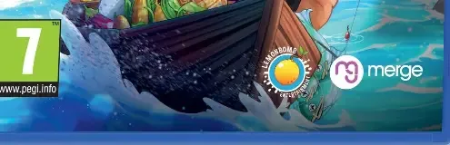 Stranded Sails: Explorers of the Cursed Islands, the PEGI square on its front