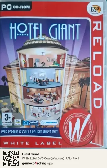 Hotel Giant Computer, PAL box front