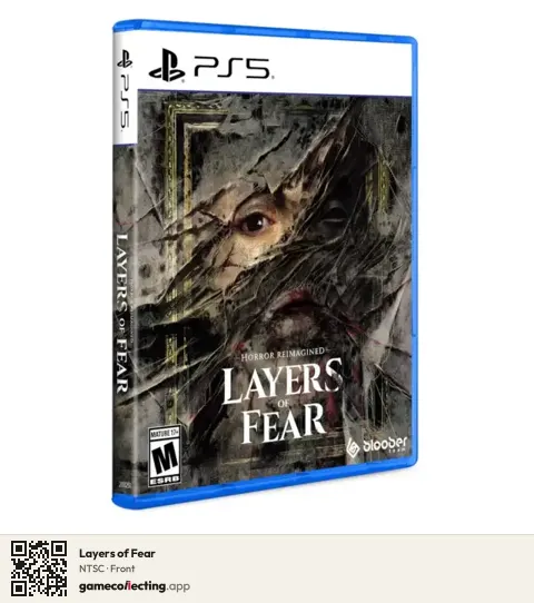 Layers of Fear PlayStation 5, NTSC box front
