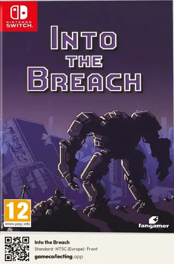 Into the Breach Nintendo Switch, Europe box front