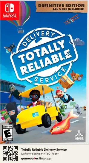 Totally Reliable Delivery Service Nintendo Switch, NTSC box front