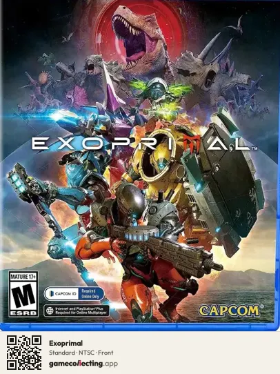 Exoprimal PlayStation 5, NTSC box front