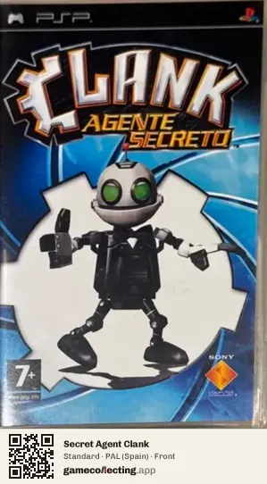 Secret Agent Clank PlayStation Portable, Spain box front