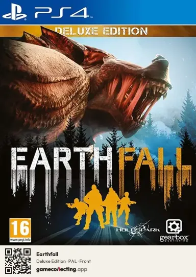 Earthfall PlayStation 4, PAL box front