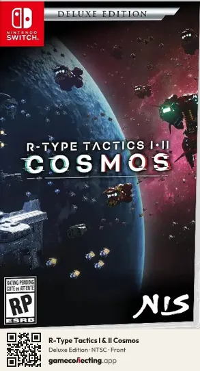 R-Type Tactics I & II Cosmos Nintendo Switch, NTSC box front
