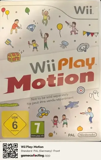 Wii Play: Motion Nintendo Wii, Germany box front