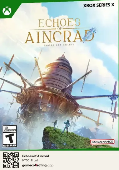 Echoes of Aincrad Xbox Series X, NTSC box front