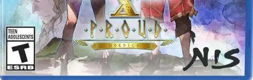 Ys X: Proud Nordics, the ESRB box on its front