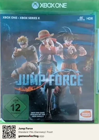 Jump Force Xbox One, Germany box front