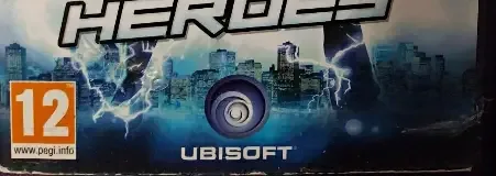 PowerUp Heroes, the PEGI square on its front