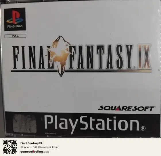 Final Fantasy IX PlayStation, Germany box front