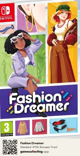 Fashion Dreamer Nintendo Switch, Europe box front