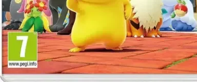 Detective Pikachu Returns, the PEGI square on its front