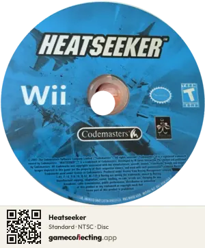 Heatseeker Nintendo Wii, NTSC disc