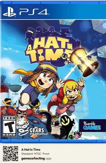 A Hat in Time PlayStation 4, NTSC box front