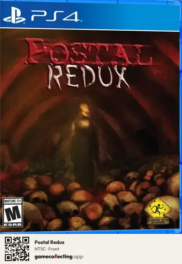 Postal Redux PlayStation 4, NTSC box front