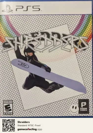 Shredders PlayStation 5, NTSC box front