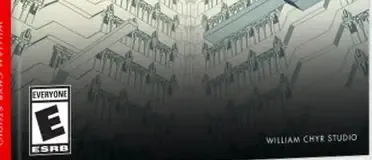 Manifold Garden, the ESRB box on its front