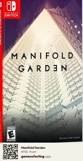 Manifold Garden Nintendo Switch, NTSC box front