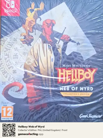 Hellboy: Web of Wyrd Nintendo Switch, United Kingdom box front