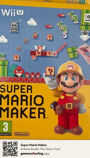 Super Mario Maker Nintendo Wii U, Italy box front