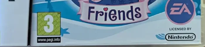Littlest Pet Shop: Beach Friends, the PEGI square on its front