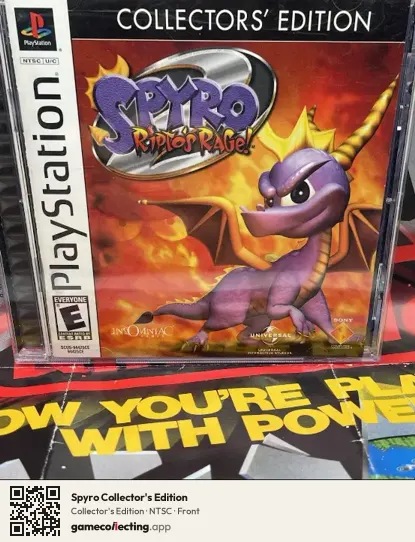 Spyro Collector's Edition PlayStation, NTSC box front