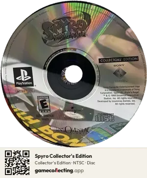 Spyro Collector's Edition PlayStation, NTSC disc