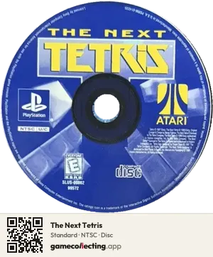 The Next Tetris PlayStation, NTSC disc