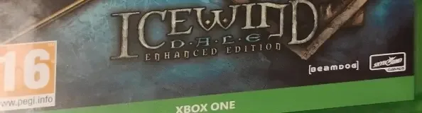 Planescape: Torment and Icewind Dale: Enhanced Editions, the PEGI square on its front
