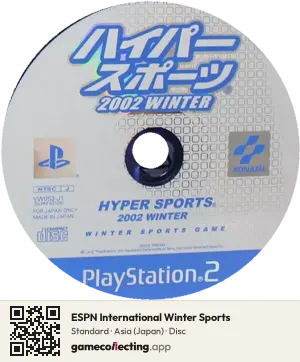 ESPN International Winter Sports PlayStation 2, Asia disc