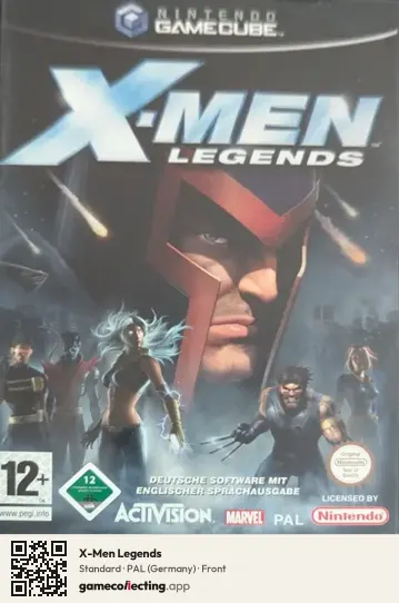 X-Men Legends Nintendo GameCube, Germany box front