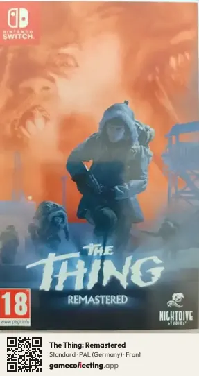 The Thing: Remastered Nintendo Switch, Germany box front