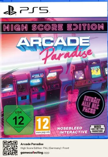 Arcade Paradise PlayStation 5, Germany box front