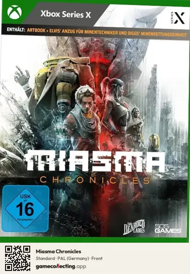Miasma Chronicles Xbox Series X, Germany box front