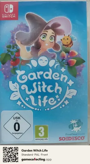 Garden Witch Life Nintendo Switch, PAL box front