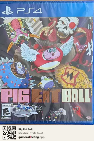 Pig Eat Ball PlayStation 4, NTSC box front