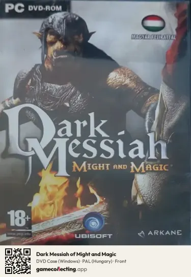 Dark Messiah of Might and Magic Computer, Hungary box front