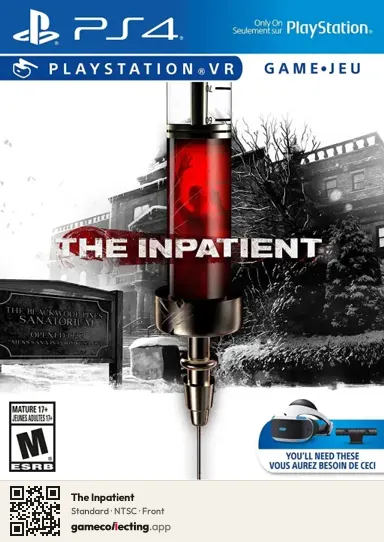 The Inpatient PlayStation 4, NTSC box front