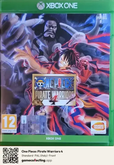 One Piece: Pirate Warriors 4 Xbox One, Italy box front