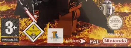 LEGO Star Wars: The Video Game, the PEGI square on its front