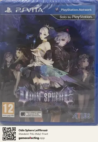 Odin Sphere Leifthrasir PlayStation Vita, Italy box front